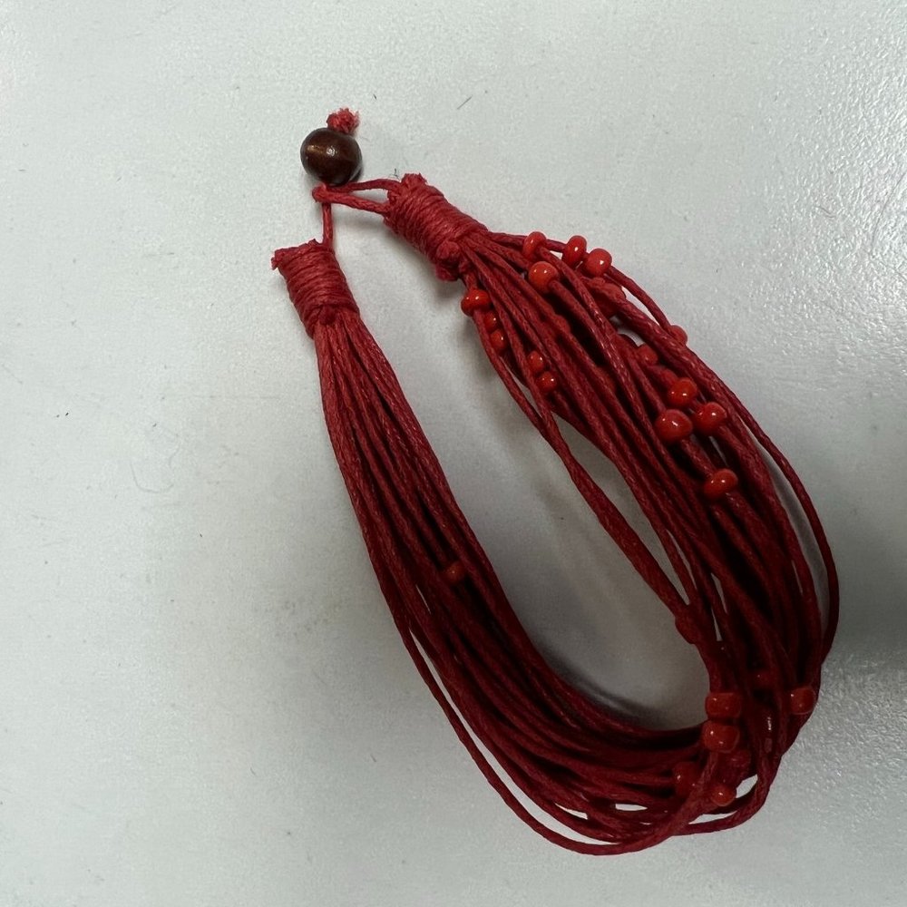 I Thought of You - Seed bead bracelet